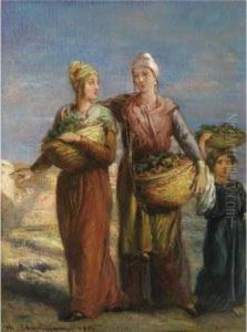 Les Deux Femmes Juives by Theodore Chasseriau