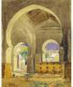 La Grande Mosquee, Alger by Marc Alfred Chataud