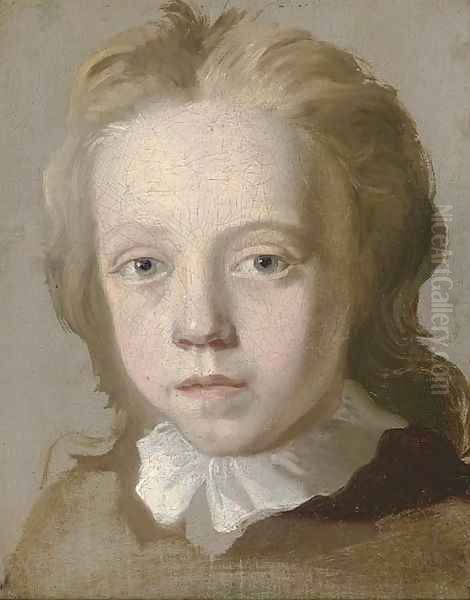 Portrait of a boy, head-and-shoulders, a study - view 1
