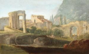 Ruines Romaines En Italie Ruines Romaines En Italie