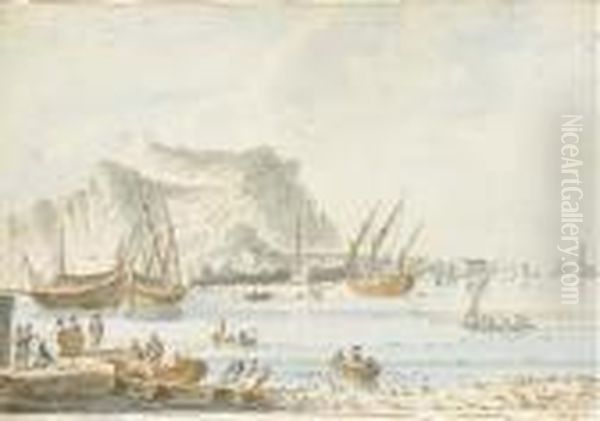 Vue Du Port De Palerme - view 1