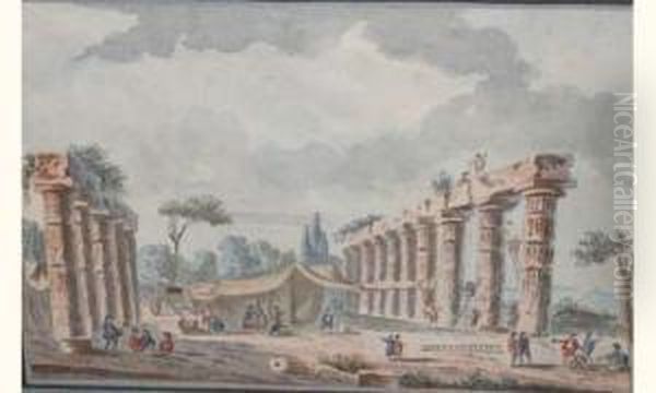 Campement Dans Des Ruines - view 1