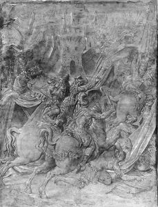 Orlando Rossi liberates Borgo San Donnino in 1199