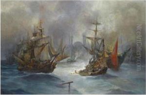 Ships Off The Coast Of Constantinople Ships Off The Coast Of Constantinople