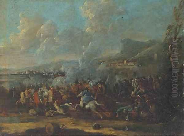 A cavalry skirmish 2 - view 1