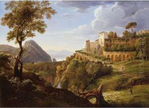 View Of The Convent Of San Antonio Near Posilippo, Naples