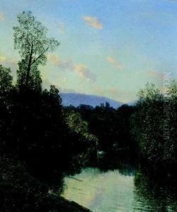 Le Vieux Rhone A Villeneuve.
