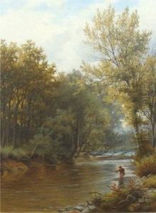 On The Derwent by Henry Cheadle