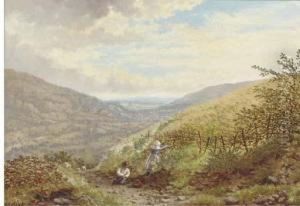 The Young Berry-pickers by Henry Cheadle
