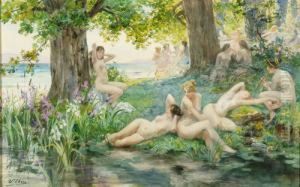 Ninfas En El Lago