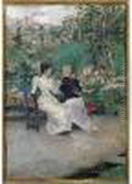 La Conversation Dans Un Jardin - view 1