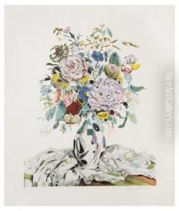 Flowers. by Sergei Vasil'evich Chekhonin