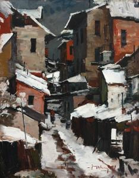 Winter In The Slums - view 1