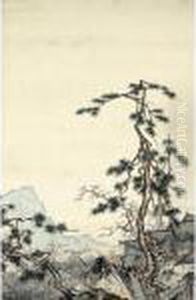 Landscape After Ma Yuan (13th Century) by Jin Cheng