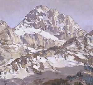 Mountain Peak by Henry Joseph Breuer