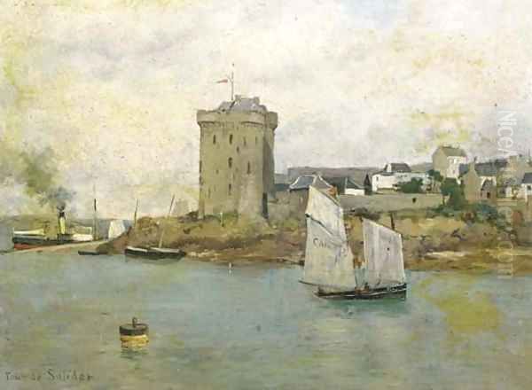 Tour de Solidor, France - view 1