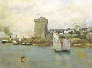 Tour de Solidor, France by James Macdonald Barnsley