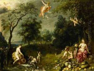 The Four Elements by Jan & Balen, Hendrik van Brueghel