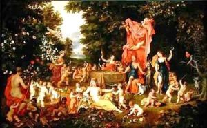 An Allegory of the Five Senses by Jan & Balen, Hendrik van Brueghel
