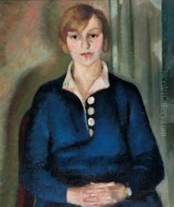 Ritratto Di Ottavia Seduta by Gigi Chessa
