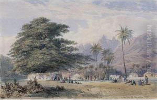 Festive Scene In Moorea, Tahiti - view 1