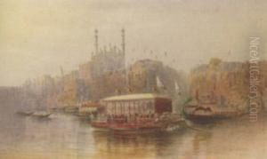 Royal Barges On The Ganges