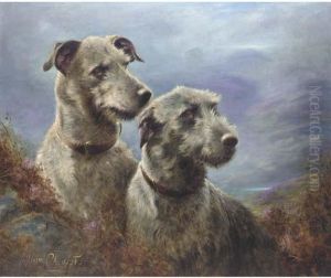 Deer Hounds by Lilian Cheviot