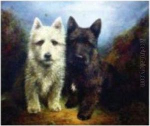 Best Friends, A Westie And A Scottie