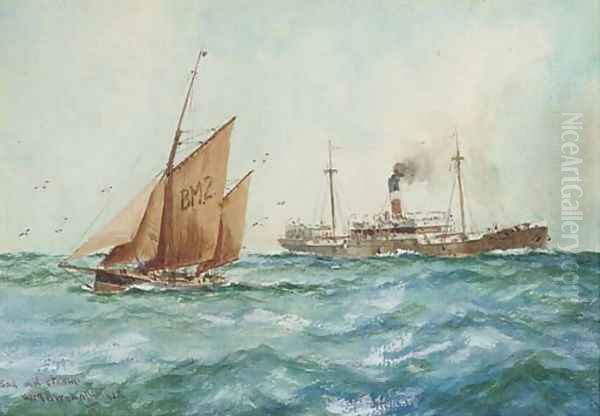 Sail and steam - view 1