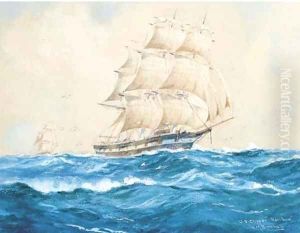 U.S. Clipper Rainbow by William Minshall Birchall