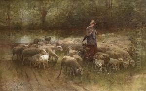 A Young Shepherdess