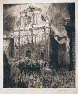 Scorcio Di Cattedrale by Francesco Chiappelli