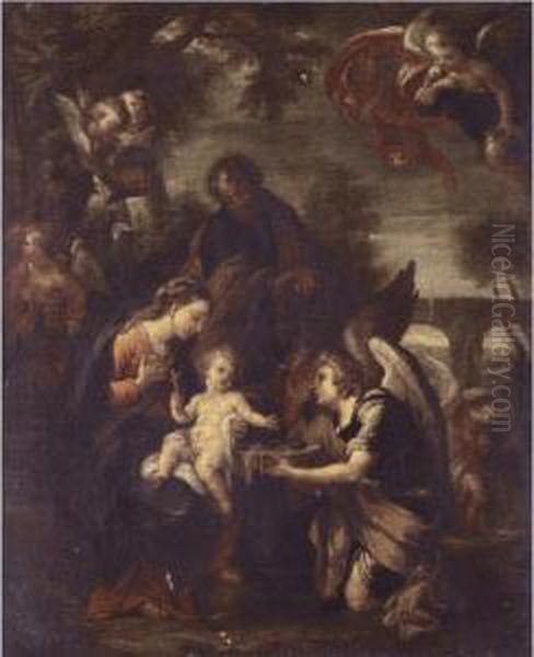 The Rest On The Flight, With Angels - view 1