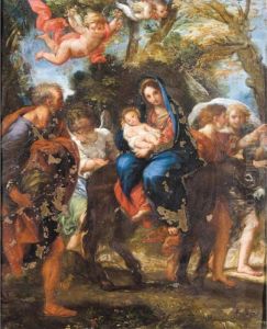 The Flight Into Egypt by Bartolomeo Giuseppe Chiari
