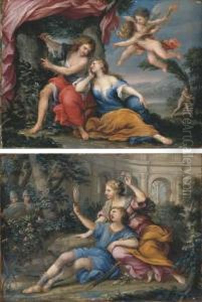 Angelica And Medoro; And Rinaldo And Armida - view 1