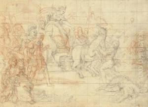 Tullia Conduisant Son Char Sur Le Corps De Servius Tullius, Sonpere