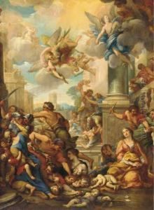 The Massacre Of The Innocents by Bartolomeo Giuseppe Chiari