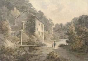An overshot mill by James Bourne