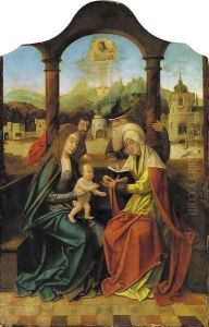 The Holy Family with Saints Anna and Joachim