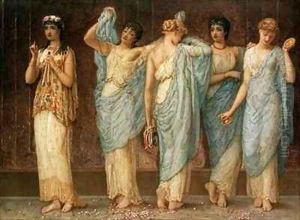 Ready for the Dance by Augustus Jules Bouvier