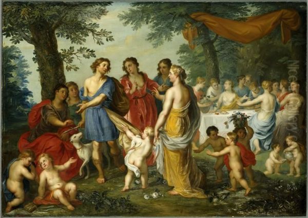 Venus and Adonis - view 1