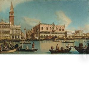 Il Molo Dal Bacino Di San Marco by Vincenzo Chilone