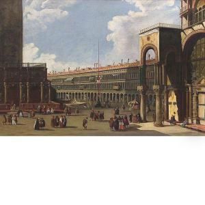 Veduta Della Piazza San Marco Ripresa Da Palazzo Ducale by Vincenzo Chilone
