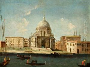 Veduta Di Santa Maria Della Salute A Venezia