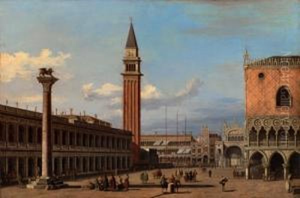 Veduta Della Piazzetta Verso La Torre Dell""orologio - view 1