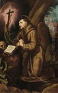 San Francesco In Preghiera by (Jacopo Chimenti) Empoli