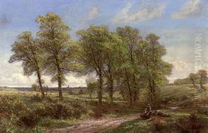 Picking flowers along the way by Charles Thomas Burt