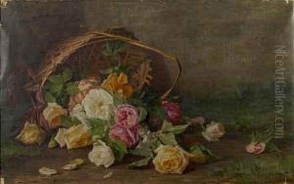 A Basket Of Pink - view 1