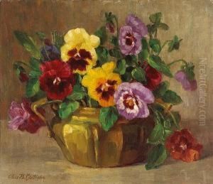 Still Life With Pansies In An Urn