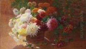 Chrysanthemums by Alice Brown Chittenden